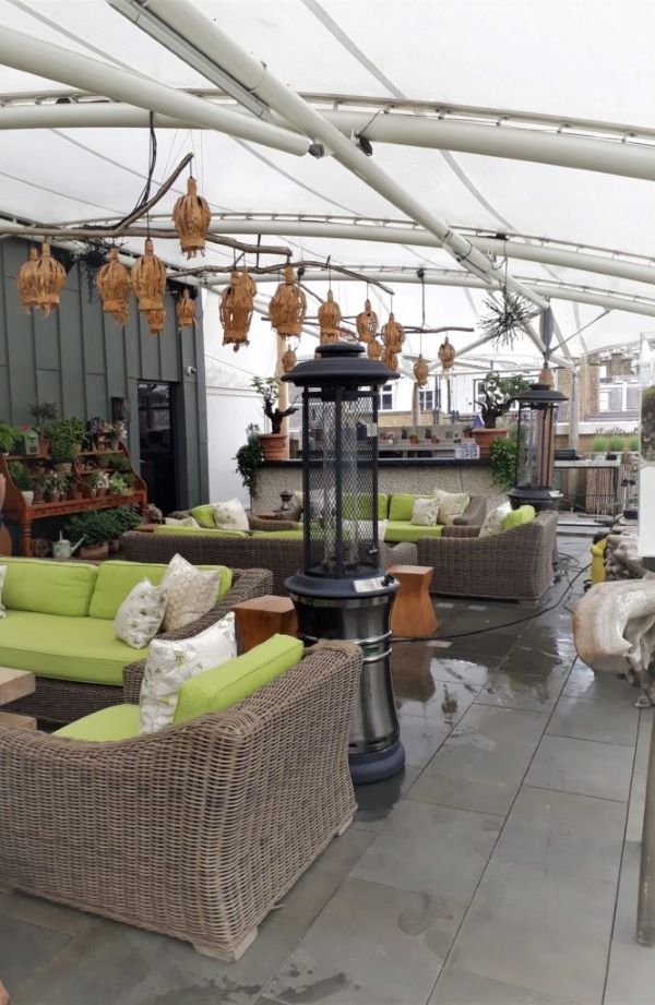 Roof Terrace at Ham Yard Hotel