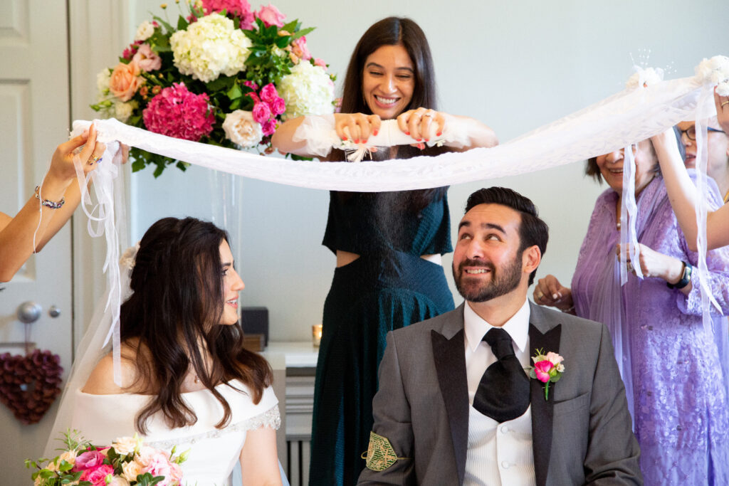 Persian wedding ceremony at Morden Hall