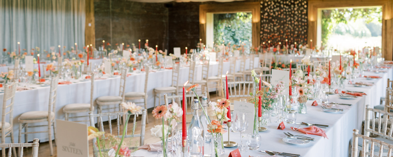 Elmore Court wedding reception in Gillyflower