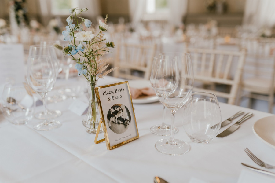 Cat table names wedding at Morden Hall