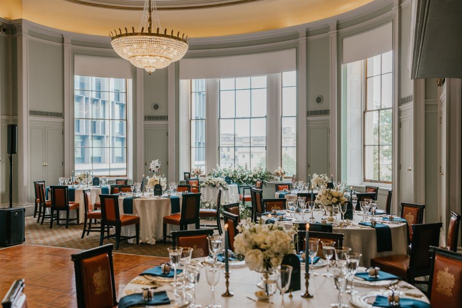 The library trinity house london wedding reception